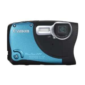  Canon PowerShot D20 12.1 MP CMOS Waterproof Digital Camera 