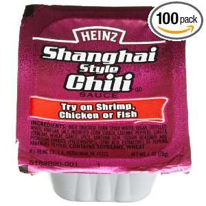 Heinz Shanghai Style Chili Sacue, 1 Ounce Single Serve Cups (Pack of 