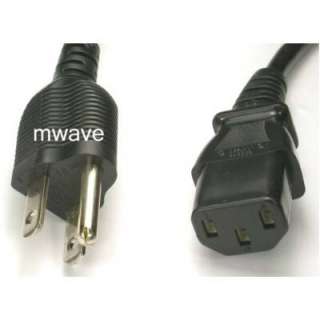 Mwave PW AC 25 Premium 25ft 18AWG Power Cord Cable  
