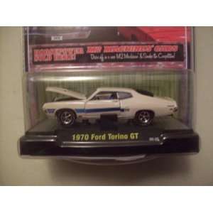   M2 Machines Detroit Muscle R7 White 1970 Ford Torino GT Toys & Games