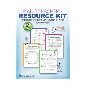  Hal Leonard Piano Teachers Resource Kit  Reproducible 