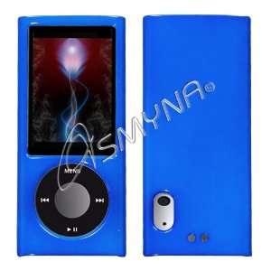  Apple Ipod Nano 5th Generation Solid Blue Protector Cover 