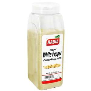 Badia Spices inc Spice, White Pepper Ground, 16 Ounce  