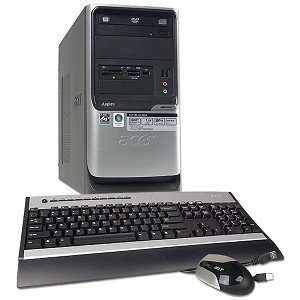 Acer Aspire Athlon 64 X2 3800+ 1GB 250GB DVD±RW with Windows Vista