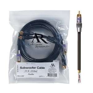 Acoustic Research 15 Foot Pro Series II Subwoofer Cable 
