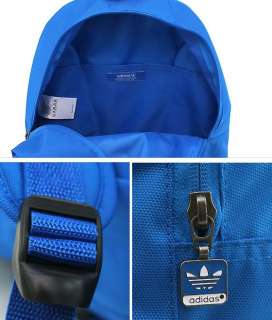 ADIDAS ORIGINALS BACKPACK BLUE/WHITE TREFOIL old school bag daypack 
