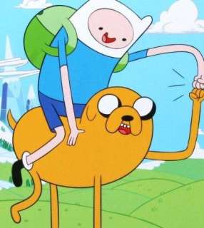 New Adventure Time Finn & Jake Soft Plush Fleece Throw Gift Blanket 