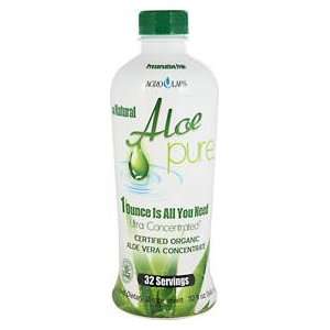  Organic Aloe Pure Concentrate 32 oz Liquid Everything 