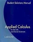 APPLIED CALCULUS FOR THE LIFE AND SOCIAL SCIENCES   RON LARSON 