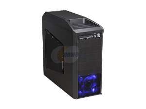 HEC Blitz Black Steel Edition ATX Mid Tower Computer Chassis Gaming 