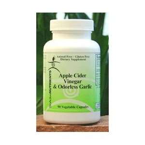  Apple Cider Vinegar & Odorless Garlic 90 Caps Health 