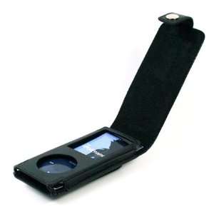 Sumac Brand Premium Leather Case with Swivel Belt Clip for Apple iPod 