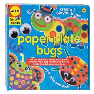   Alex Toys Paper Plate Bugs, Alex Little Hands Art Series Toys & Games