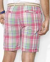 Polo Ralph Lauren Shorts, Reversible Cotton Madras Shorts