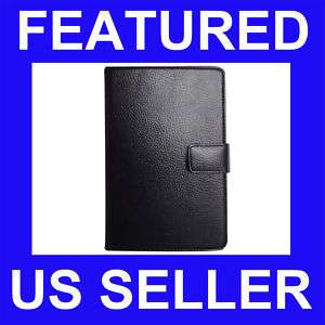 Barnes Noble Nook Synthetic Leather Case Cover Black  