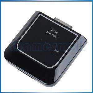 New Solar Battery Charger for iPhone iPod iTouch Black  