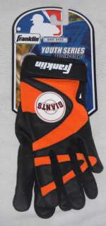 FRANKLIN SAN FRANCISCO GIANTS YOUTH BATTING GLOVES  