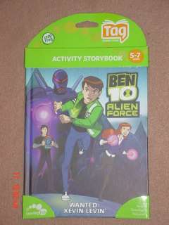 Leap Frog TAG Ben 10 Story/Book Leapfrog Game New  