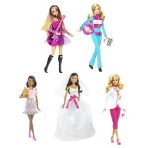  Barbie I Can Be Doll Collection SET OF 5 DOLLS FOR ONE 