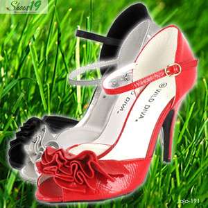  High Heel Sandal Bridal Mary Jane Ankle Straps Shoes19 Shoes  