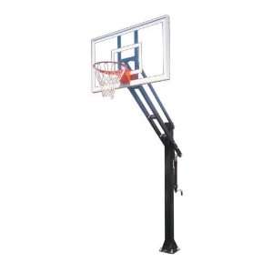   Force Pro Inground Adjustable Basketball Hoop Sys: Sports & Outdoors