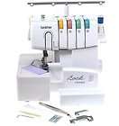 Brother 1034D 3/4 Lay In Thread Serger free arm/flat bed and foot 