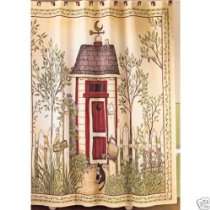 Novelty Shower Curtains   Outhouse Shower Curtain by Linda Spivey