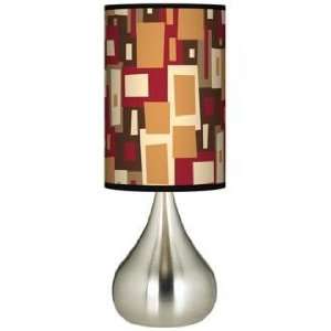  Earth Palette Giclee Big Kiss Table Lamp