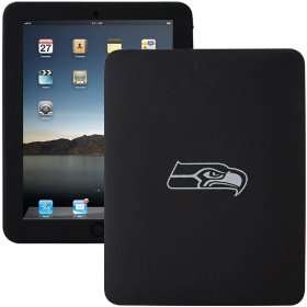  NFL Seattle Seahawks Black Apple iPad Silicone Skin 