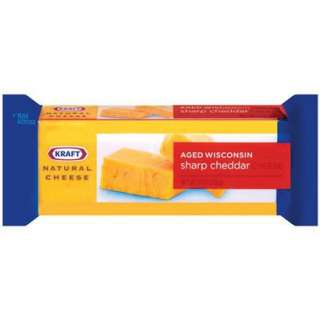 Kraft Sharp Cheddar Cheese Chunk   8 ozOpens in a new window