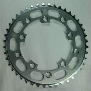 Chop Saw I BMX Bicycle Chainring 110/130 bcd   44T   SILVER ANODIZED 