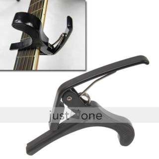 Folk Acoustic Electric Tune Quick Change Trigger Guitar Capo Tool 
