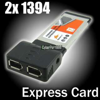 Firewire IEEE 1394 Express Card 34mm Adapter  