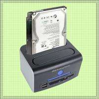 Multi SD CF Hard Disk USB Card Reader Media HDD Dock 09  