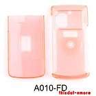 FOR CASIO EXILIM C721 CELL PHONE HARD PROTECTOR TRANS CLEAR PINK