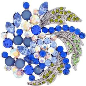   Swarovski Crystal Pin Brooch and Pendant Wedding Brooch Pins: Jewelry