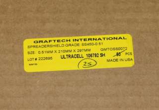 Graftech Spreadershield Graphite Sheet SS450 Ultracell  