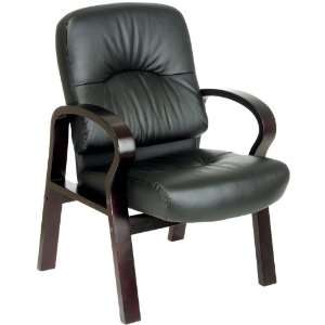  Leather Guest Chair by Office Source