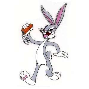 Bugs Bunny eating a carrot walking Iron On Transfer for T Shirt 