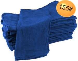 800 INDUSTRIAL SHOP RAGS / CLEANING TOWELS BLUE  