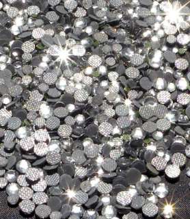 3600 crystal clear rhinestones 2mm 3mm 4mm colour assorted colours 