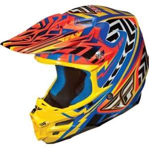 Fly Racing F2 Carbon Andrew Short Replica Motorcycle Helmet Orange 