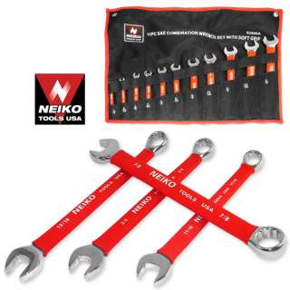 Neiko 14 pc Soft Grip Combination Metric Wrench Set  