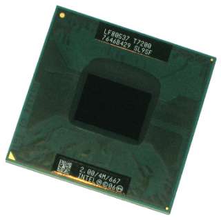 INTEL® 2.0GHz CORE™2 DUO T7200 LAPTOP CPU SL9SF 667MHz/4MB/34W 