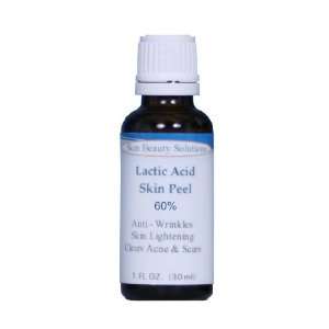  (1 oz / 30 ml) LACTIC Acid 60% Skin Chemical Peel   Alpha 