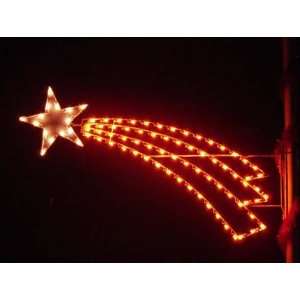  Silhouette Shooting Star   Christmas Light Display: Home Improvement