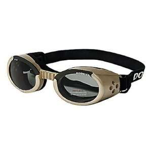 Doggles ILS Sunglasses for Dogs   Chrome Frame & Smoke Lens   Medium 