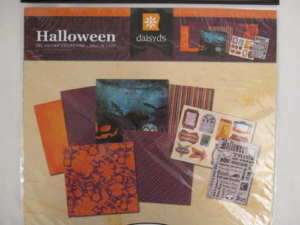 Daisy D Halloween Kit Scrapbooking pages stickers NEW  
