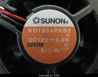 Sunon KD1204PKB2 12V DC Brushless Fan ~STSI  