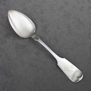   (Serving Spoon) by Coin Silver, Coin Tipped Design